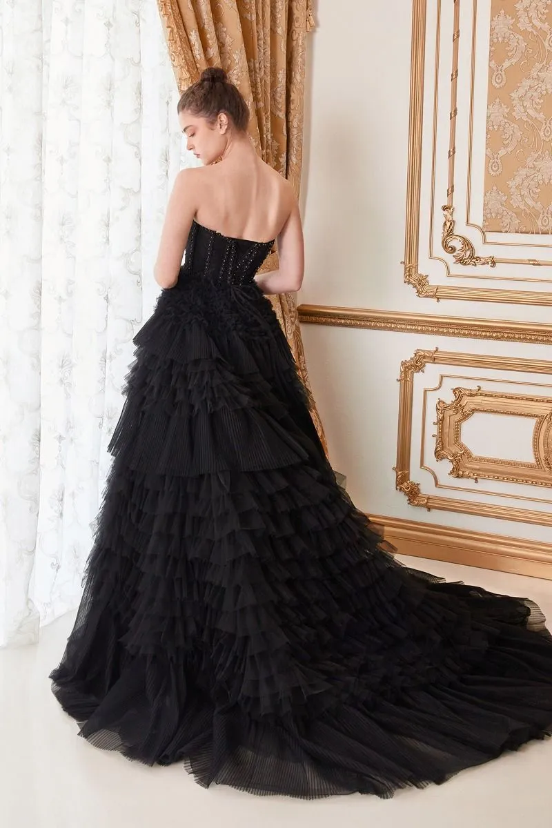 A1017 CORSET PRINCESSA TULLE BALL GOWN