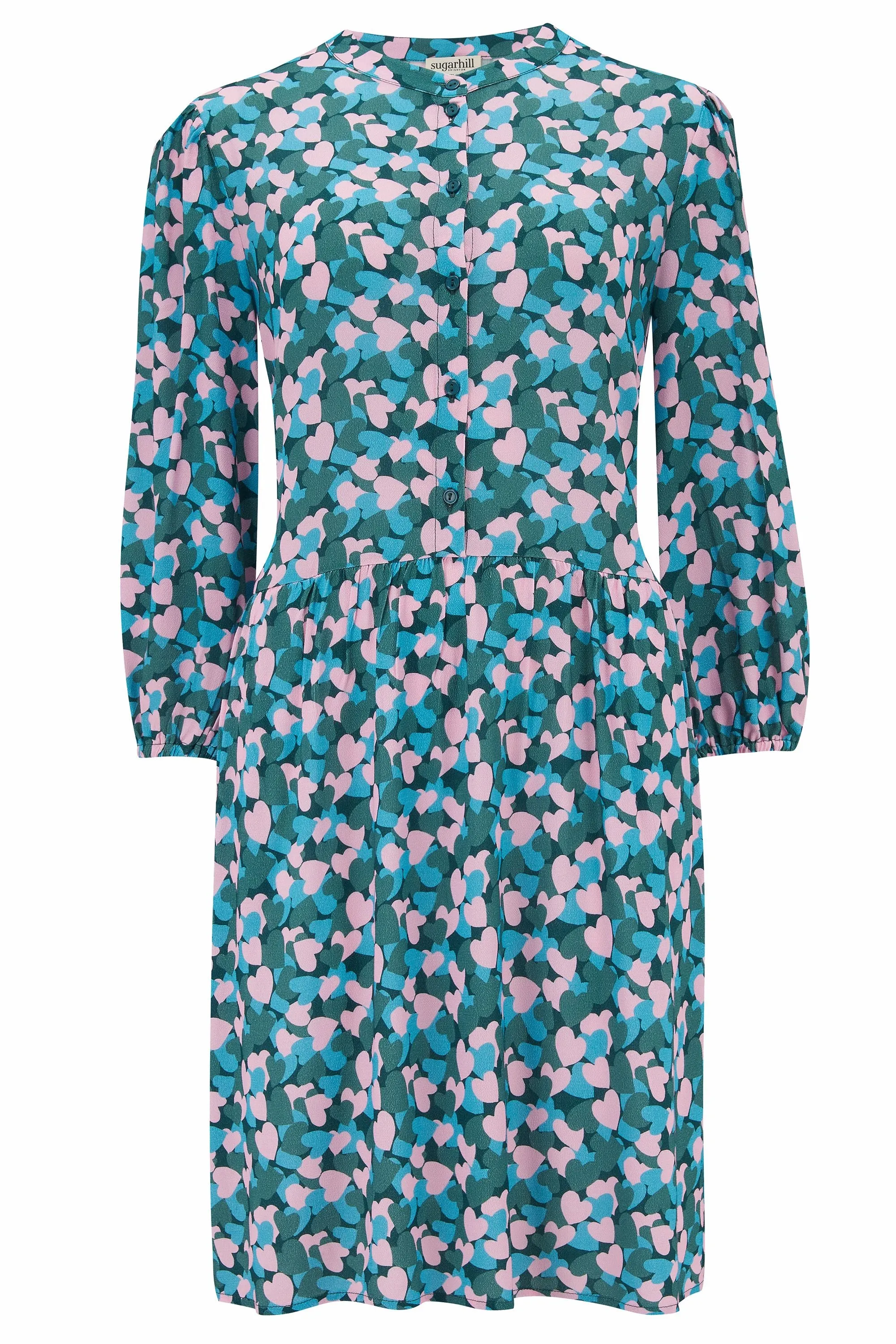 Astra Smock Dress - Multi Layered Hearts