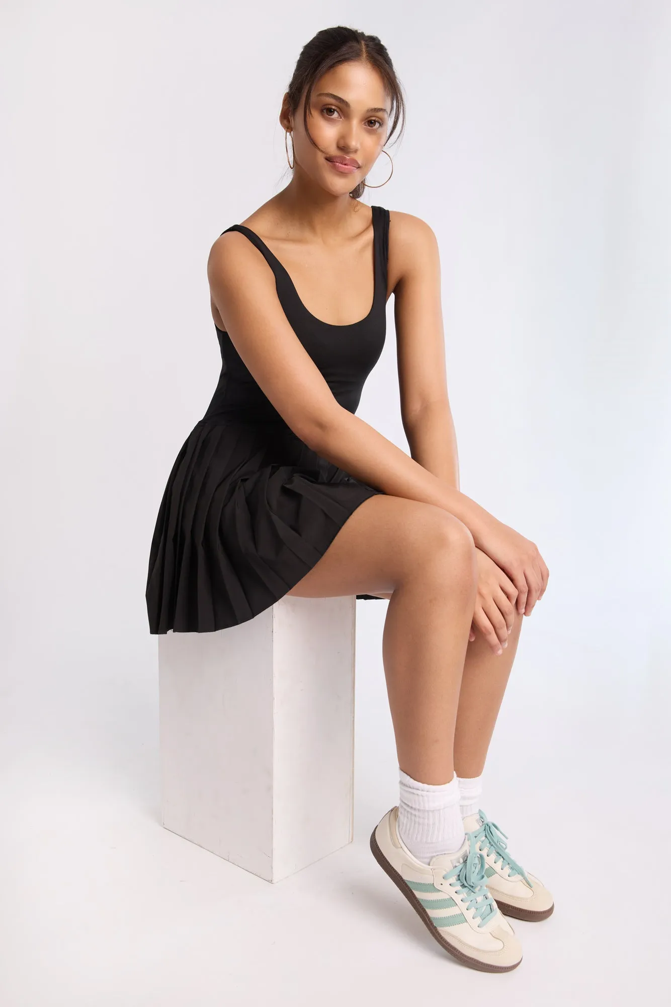 Flex Move Active Pleated Mini Skirt Dress