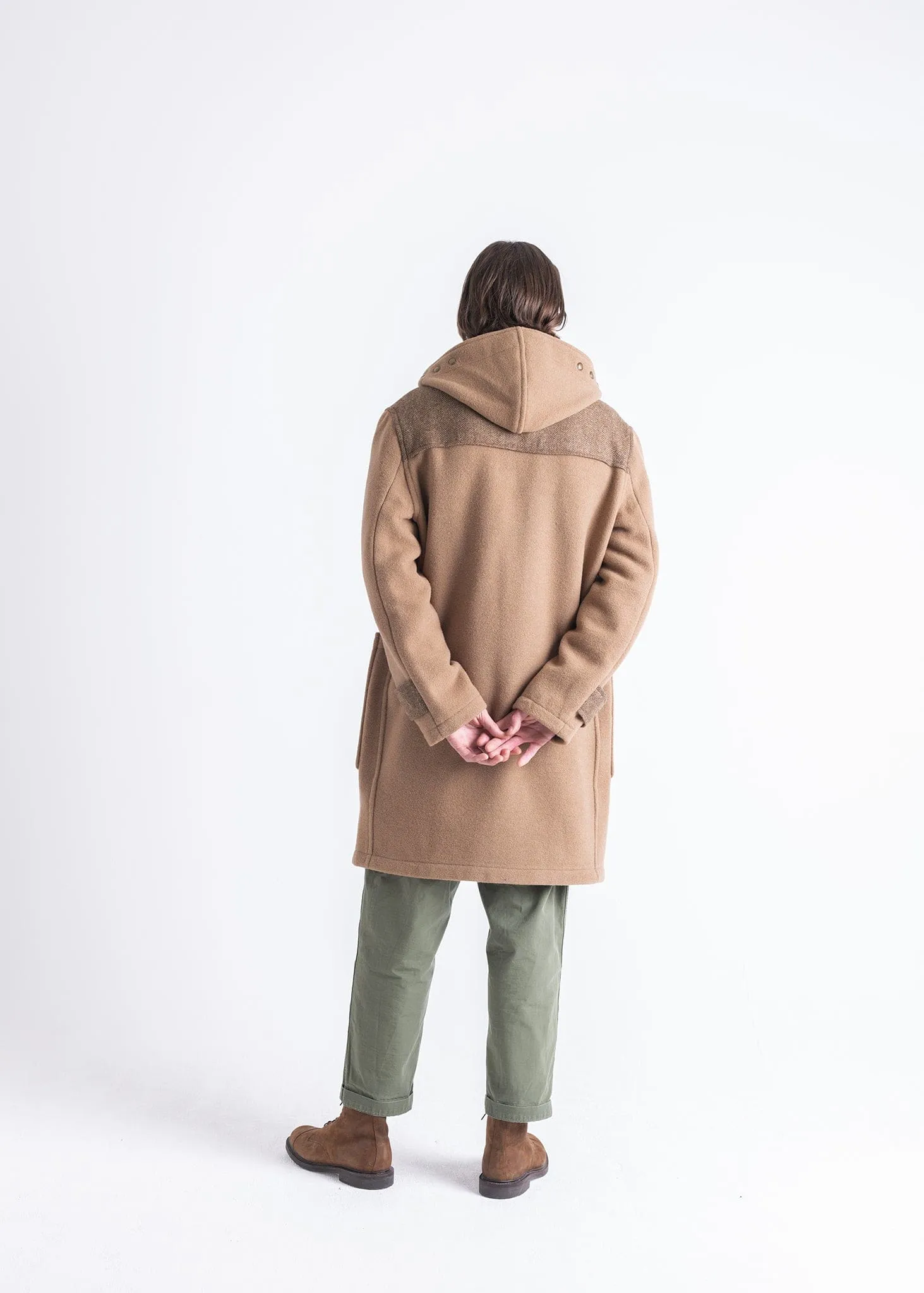 Herringbone Contrast Monty Camel