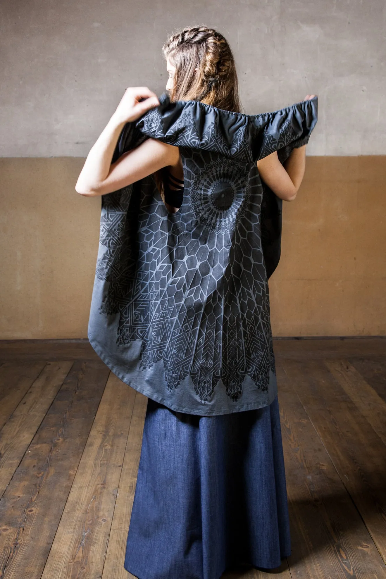 Mandala Kimono Coat