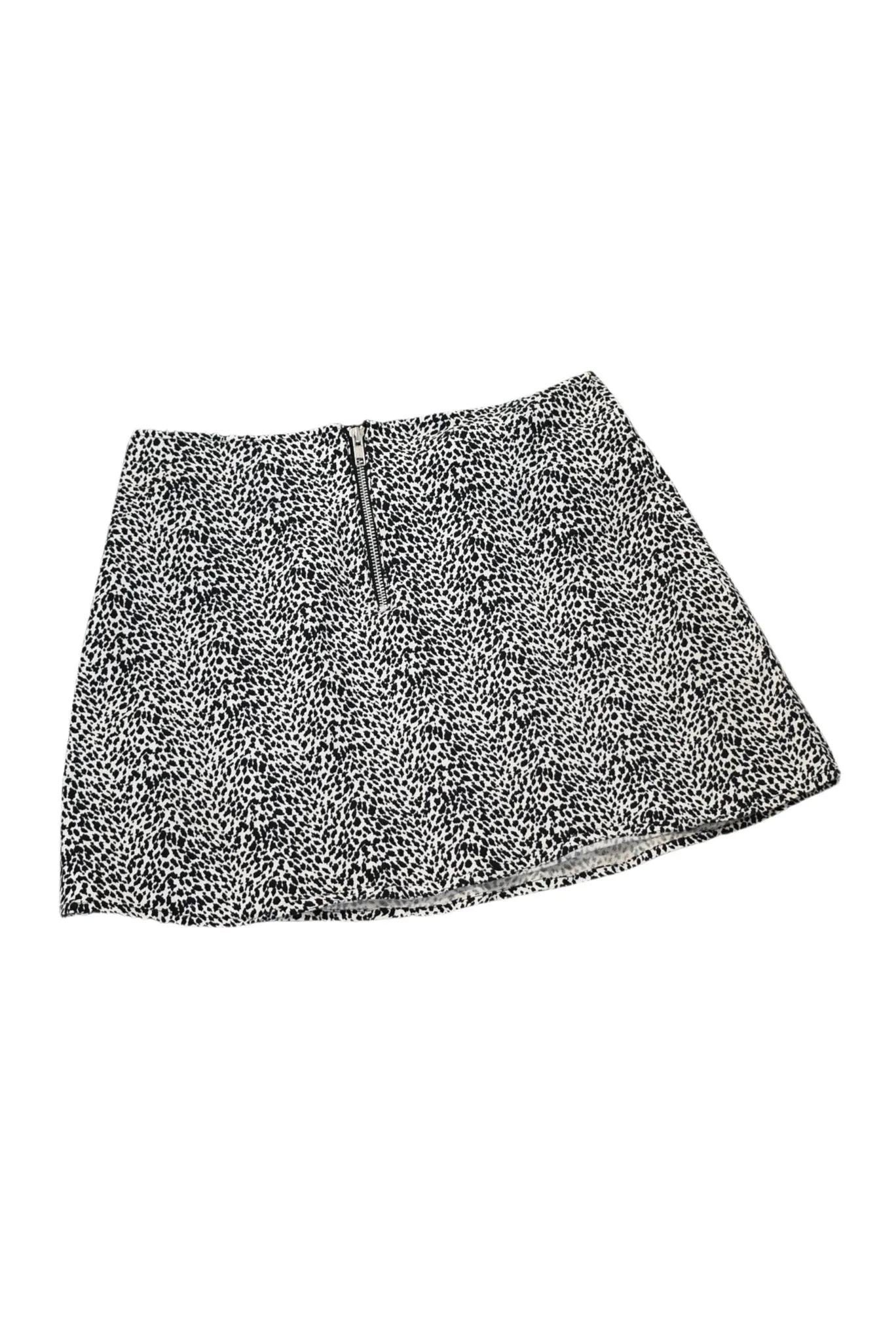 Motel rocks animal print mini skirt, M