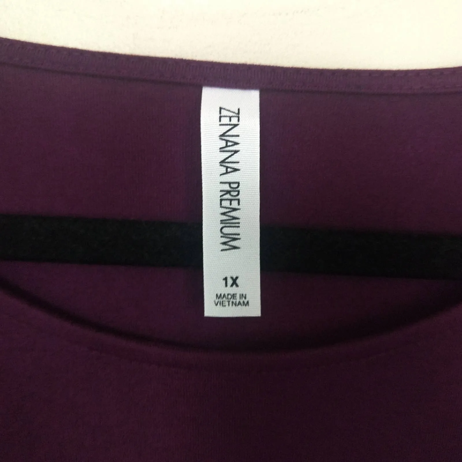 NWOT Dark Plum Long Sleeve T Shirt Dress