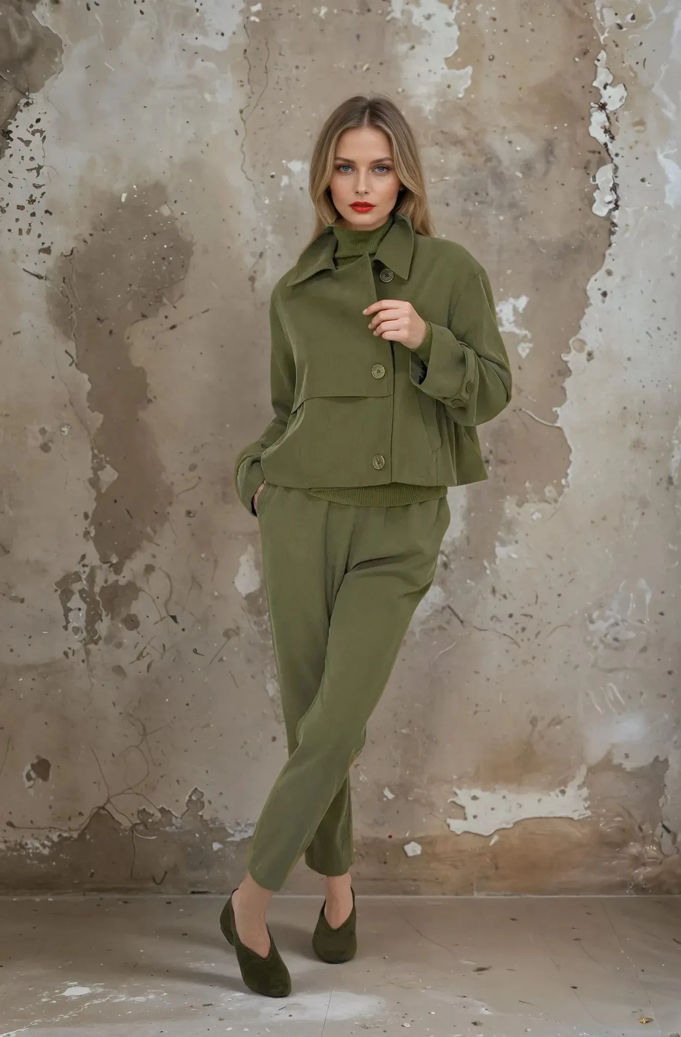 Olive PJ Pants