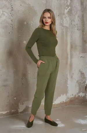 Olive PJ Pants