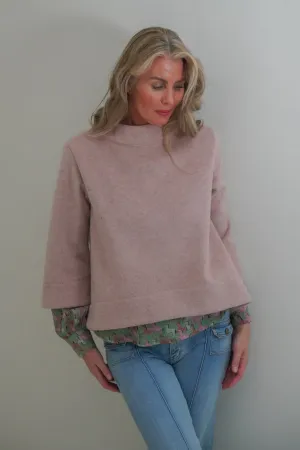 Pink Coat Top