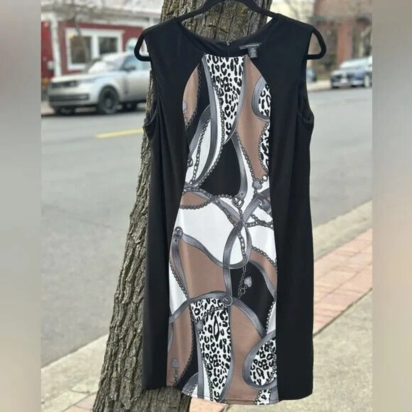 R&M Richards Midi stretchy dress size 12