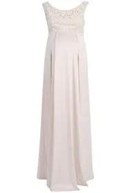 Szabo Maternity 'Paris Nights' Formal Gown - Vanilla Lace