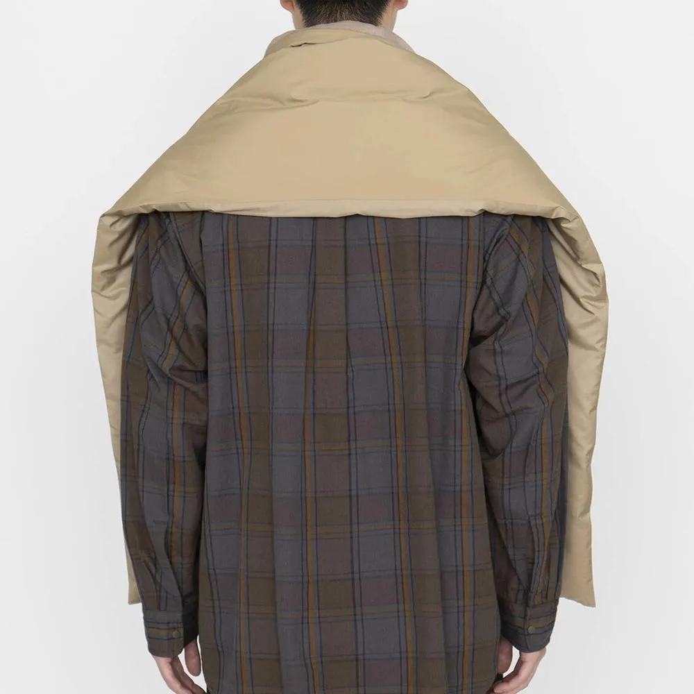 The North Face Purple Label GORE-TEX INFINIUM ™ Down Cape Beige